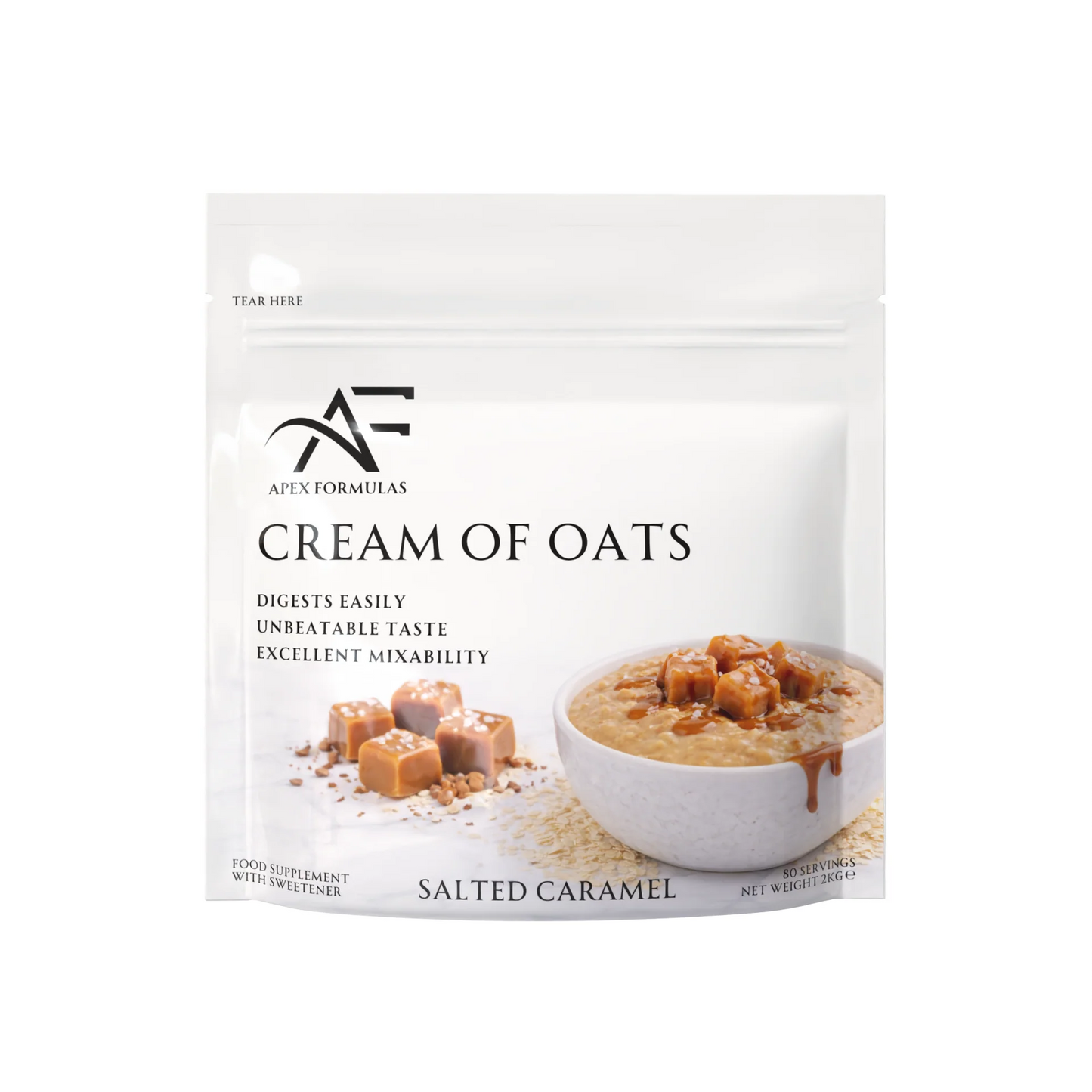 Cream of Rice fast digesting carbs Salted Caramel Cyprus Nutrihacks