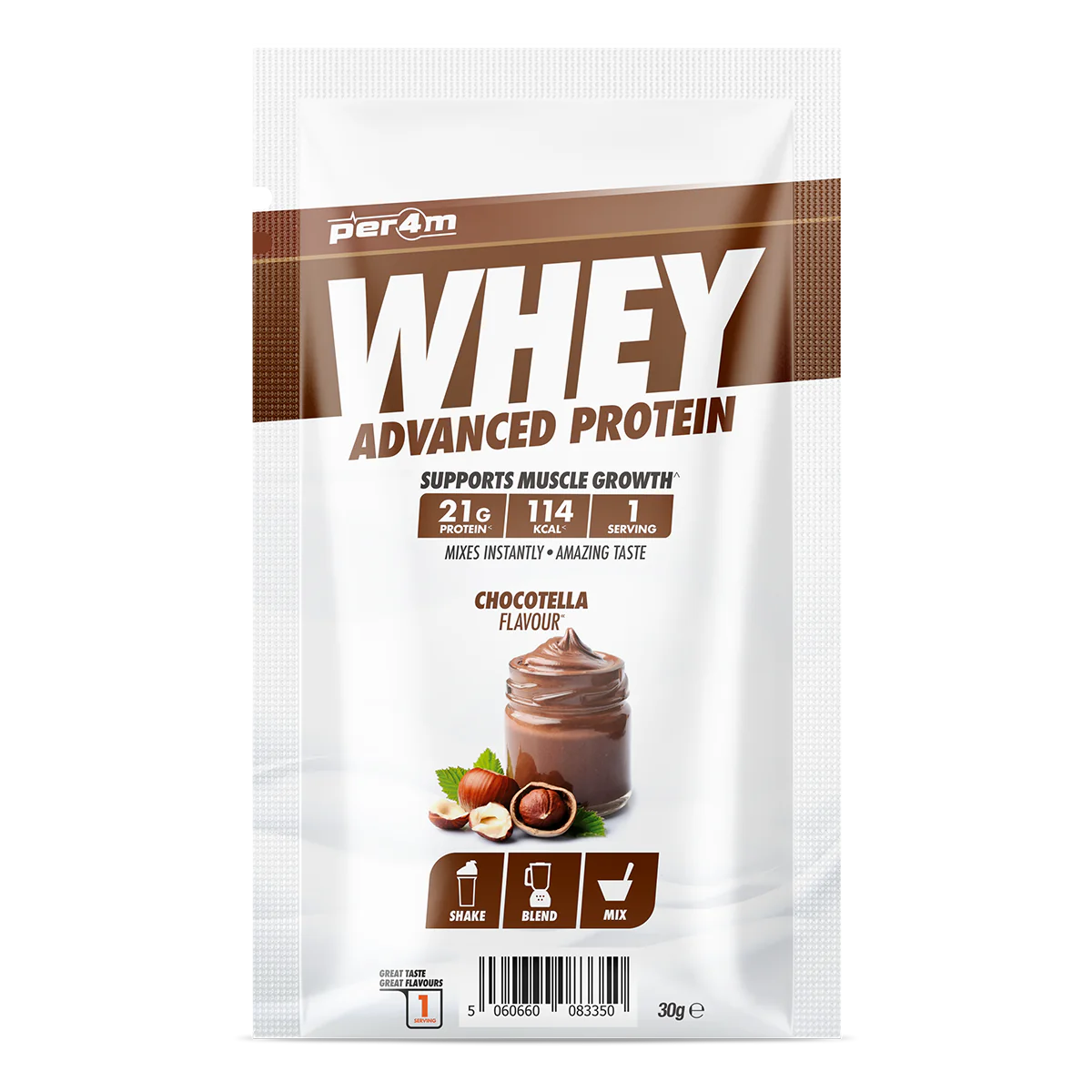 PER4M WHEY PROTEIN SAMPLE SACHETS