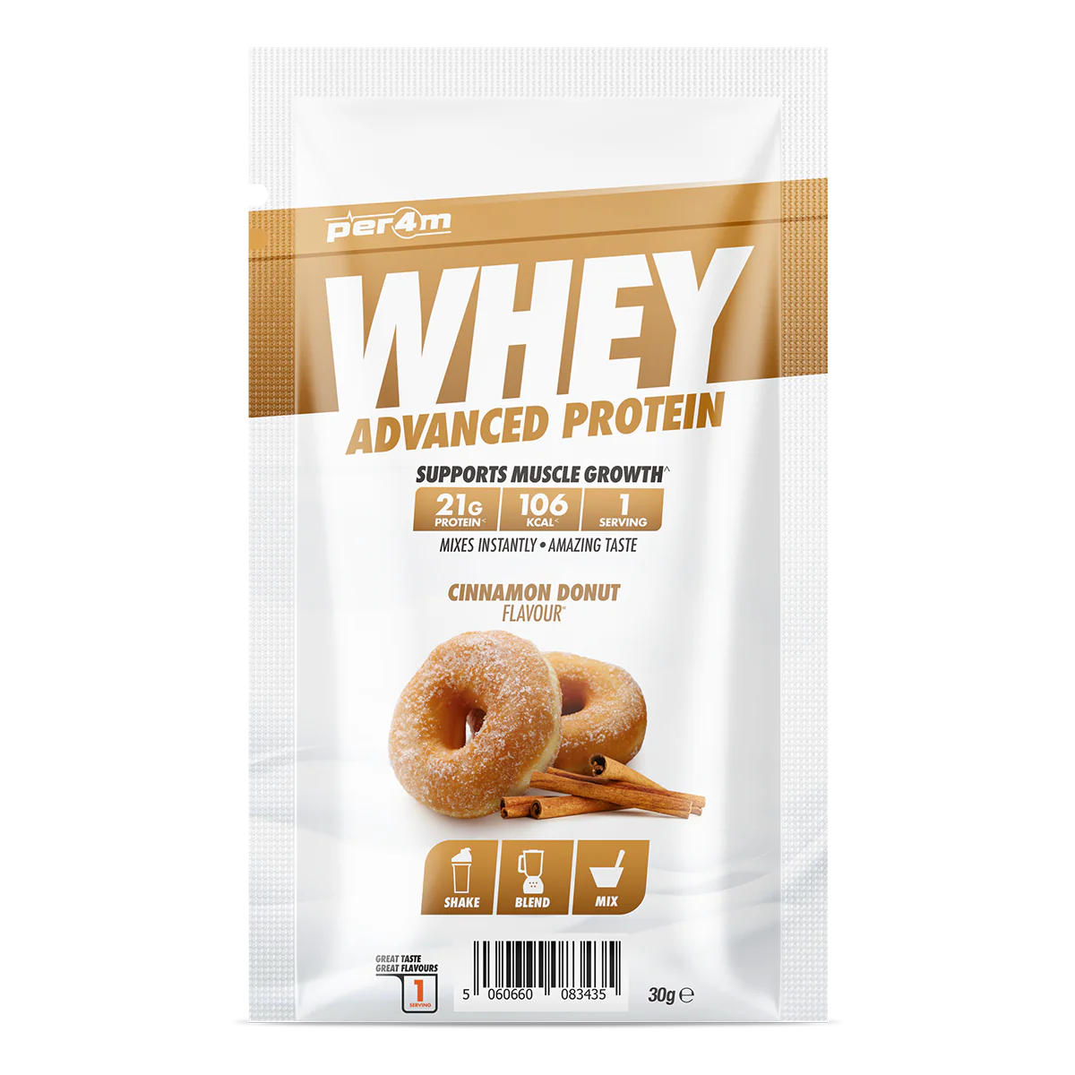 PER4M WHEY PROTEIN SAMPLE SACHETS