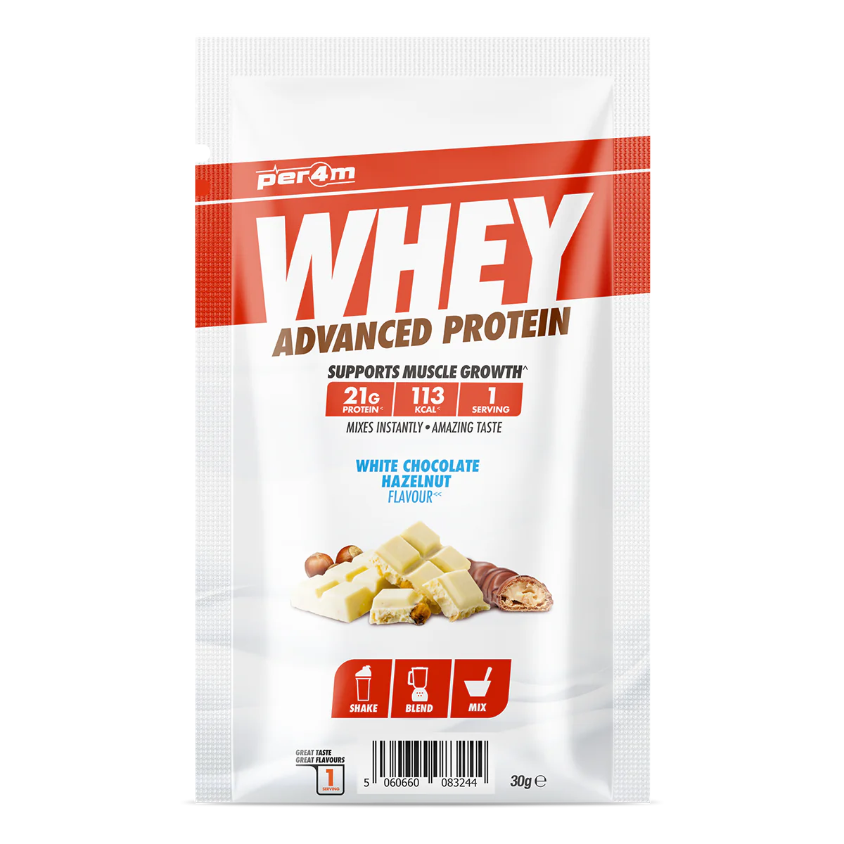 PER4M WHEY PROTEIN SAMPLE SACHETS