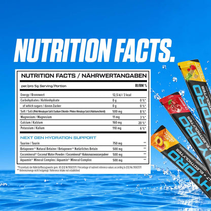 VAST Hydro Sticks details