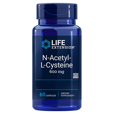 N-Acetyl-L-Cysteine (NAC) 600 mg, 60 capsules