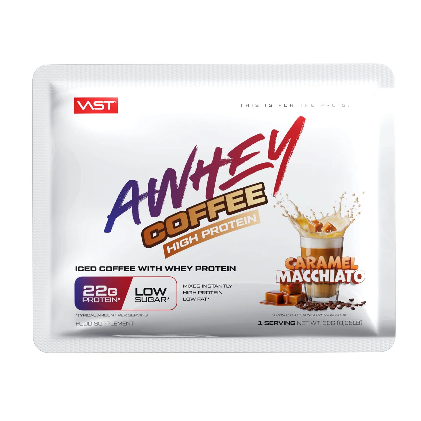 VAST AWHEY Coffee - Iced Protein Coffee 30g  (1 Portion)
