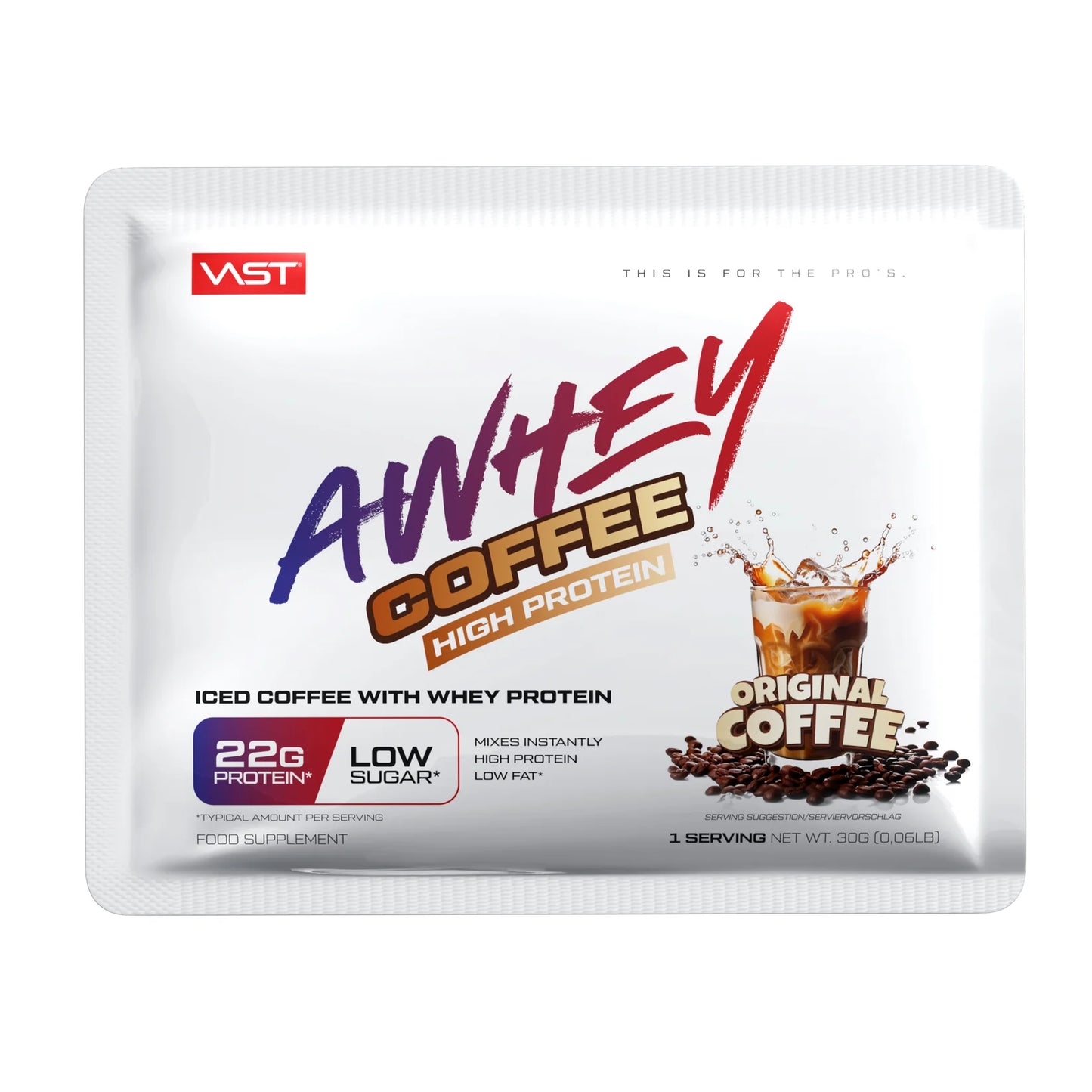 VAST AWHEY Coffee - Iced Protein Coffee 30g  (1 Portion)