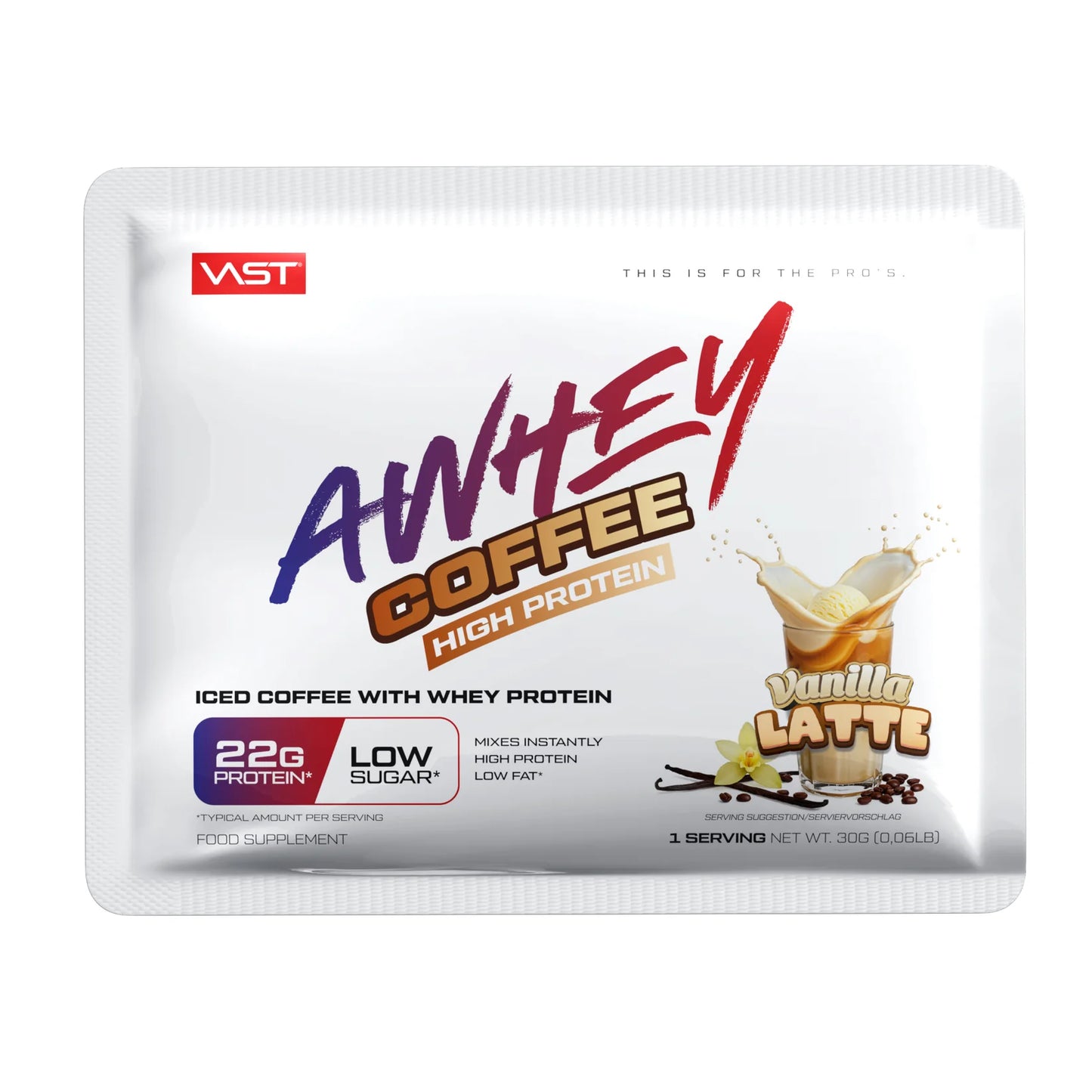 VAST AWHEY Coffee - Iced Protein Coffee 30g  (1 Portion)