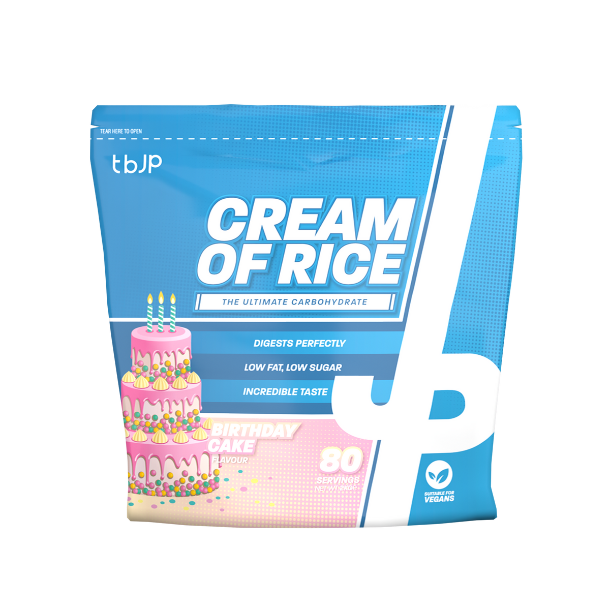 TBJP Cream of Rice Birthday Cake flavour