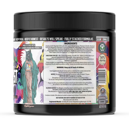Engineered Muscle Catalyst Tokyo's Candy Craze ingredients panel