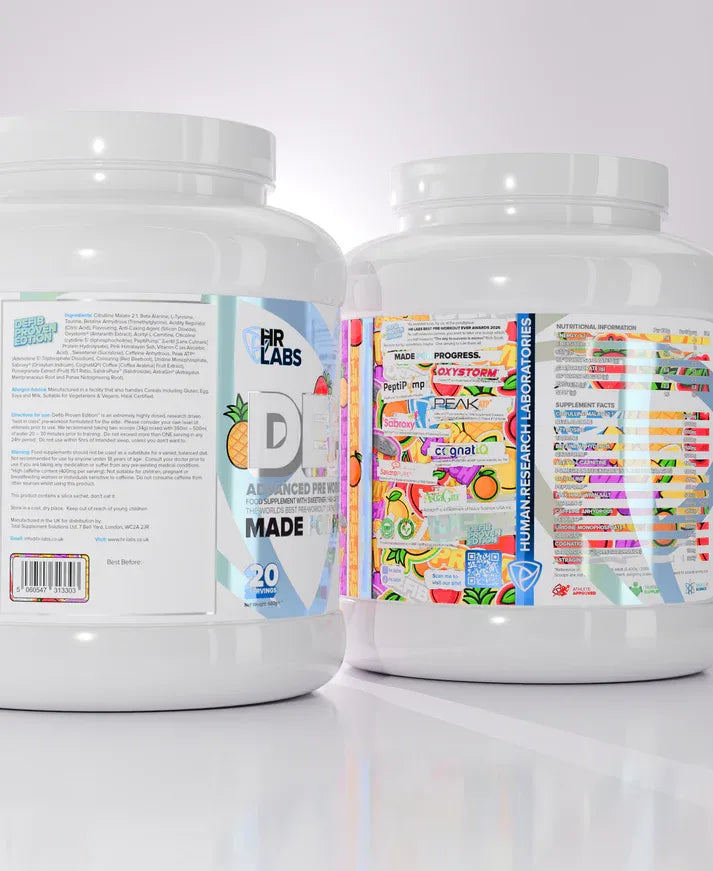 HR Labs Defib Proven Edition nutritional information and ingredients