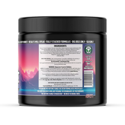 Engineered Muscle Hepatic ingredients panel - Nutrihacks Cyprus
