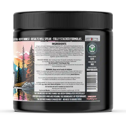 Engineered Muscle Nephron ingredients panel right - Nutrihacks Cyprus