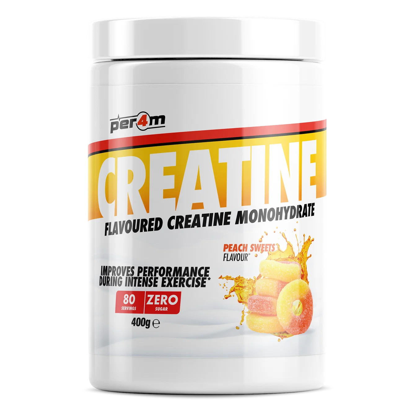 PER4M Flavoured Creatine Monohydrate – 400g