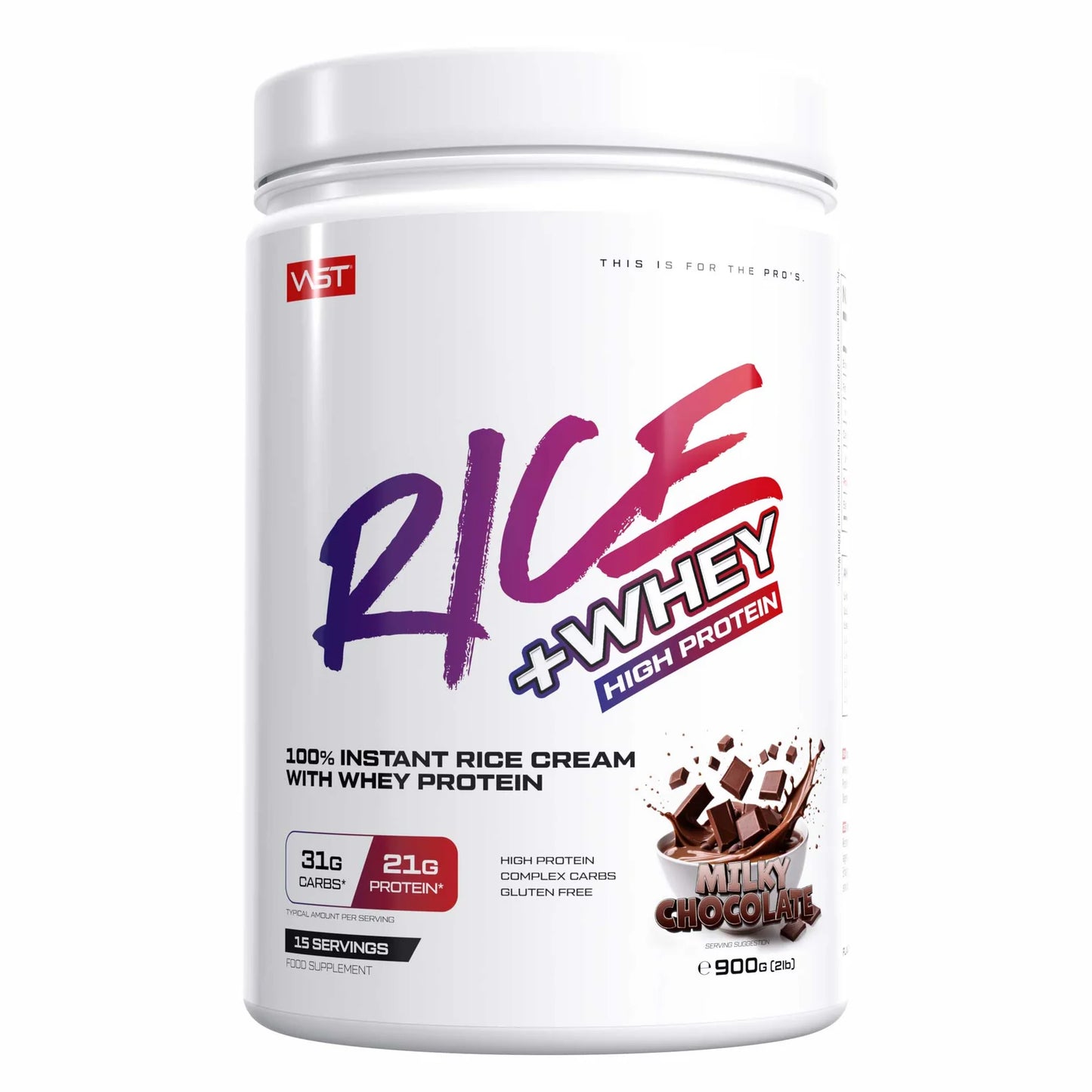 vast-rice-whey-instant-rice-pudding-with-whey-protein-900g milky-chocolate supplement Cyprus NutriHacks