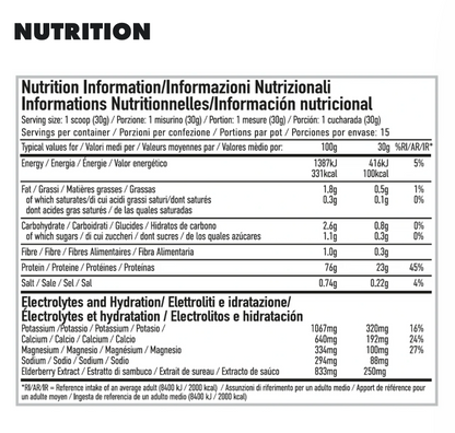 Clear Whey Hydrate 900G