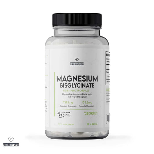 SUPPLEMENT NEEDS MAGNESIUM BISGLYCINATE - 120 CAPSULES