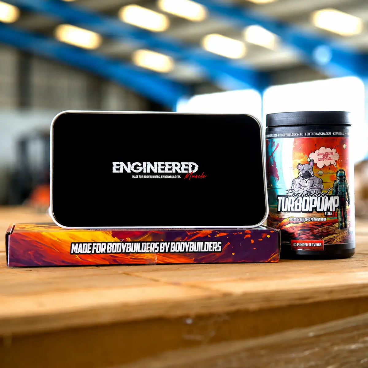 Engineered Muscle Travel Bodyweight Scales display