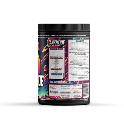 Engineered Muscle Tank Mode ingredients panel - Nutrihacks Cyprus
