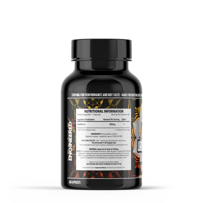 Engineered Muscle Urolithin A ingredients panel - Nutrihacks Cyprus