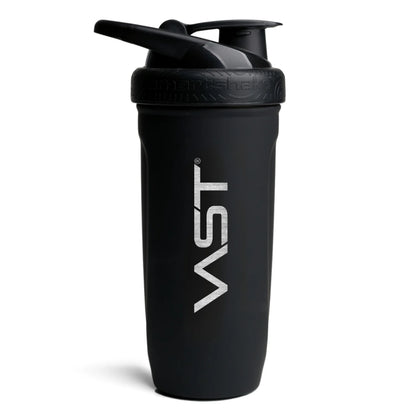 VAST Sports x Smartshake® Stainless Steel Shaker – Black 900ml
