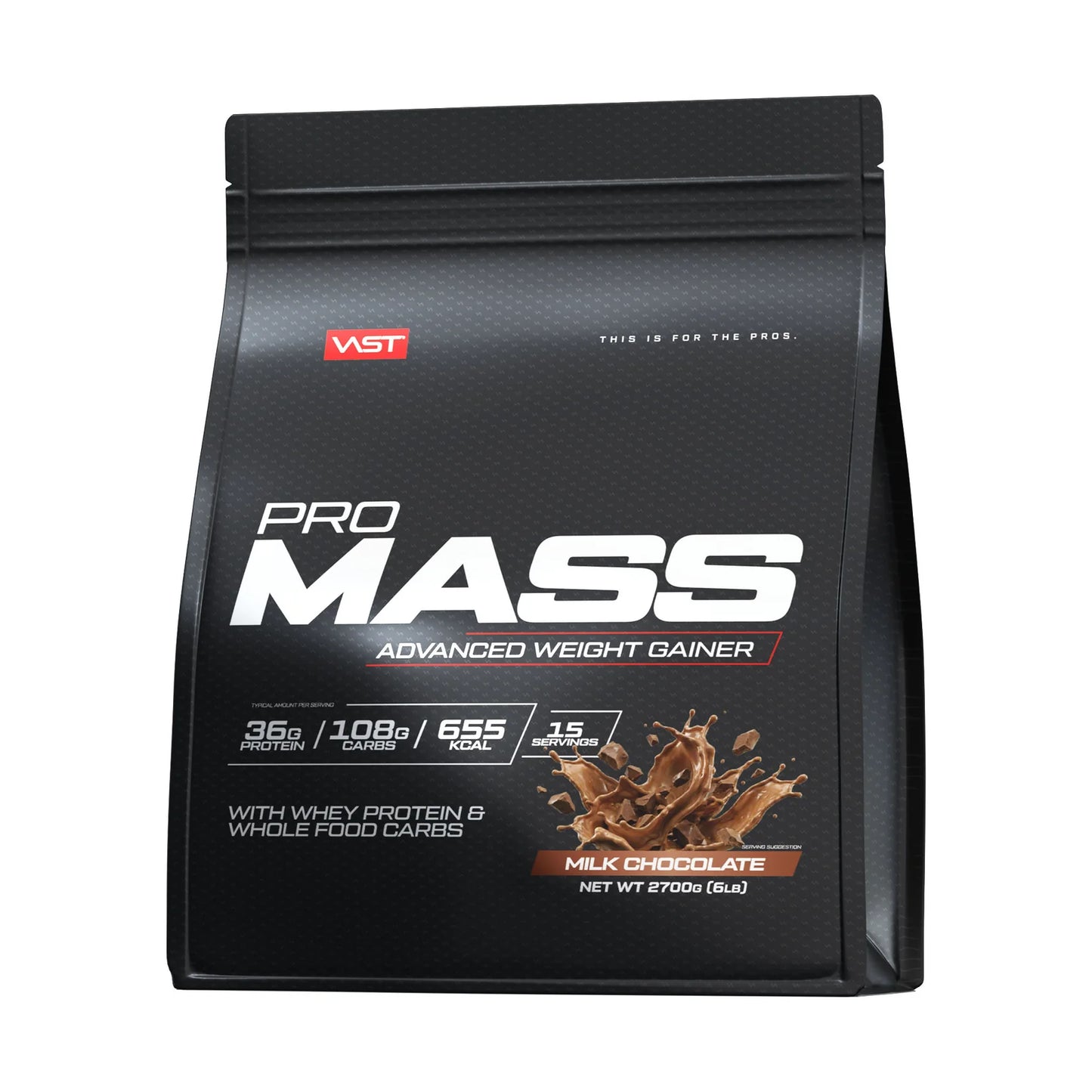 vast-pro-mass-advanced-weight-gainer milk-chocolate supplement Cyprus NutriHacks