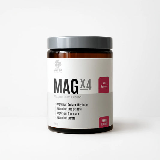ATP Science MAGx4 magnesium blend powder supplement 4 forms magnesium recovery sleep support