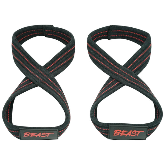 Alpha Designs BEAST Eddie Hall Figure 8 Lifting Straps