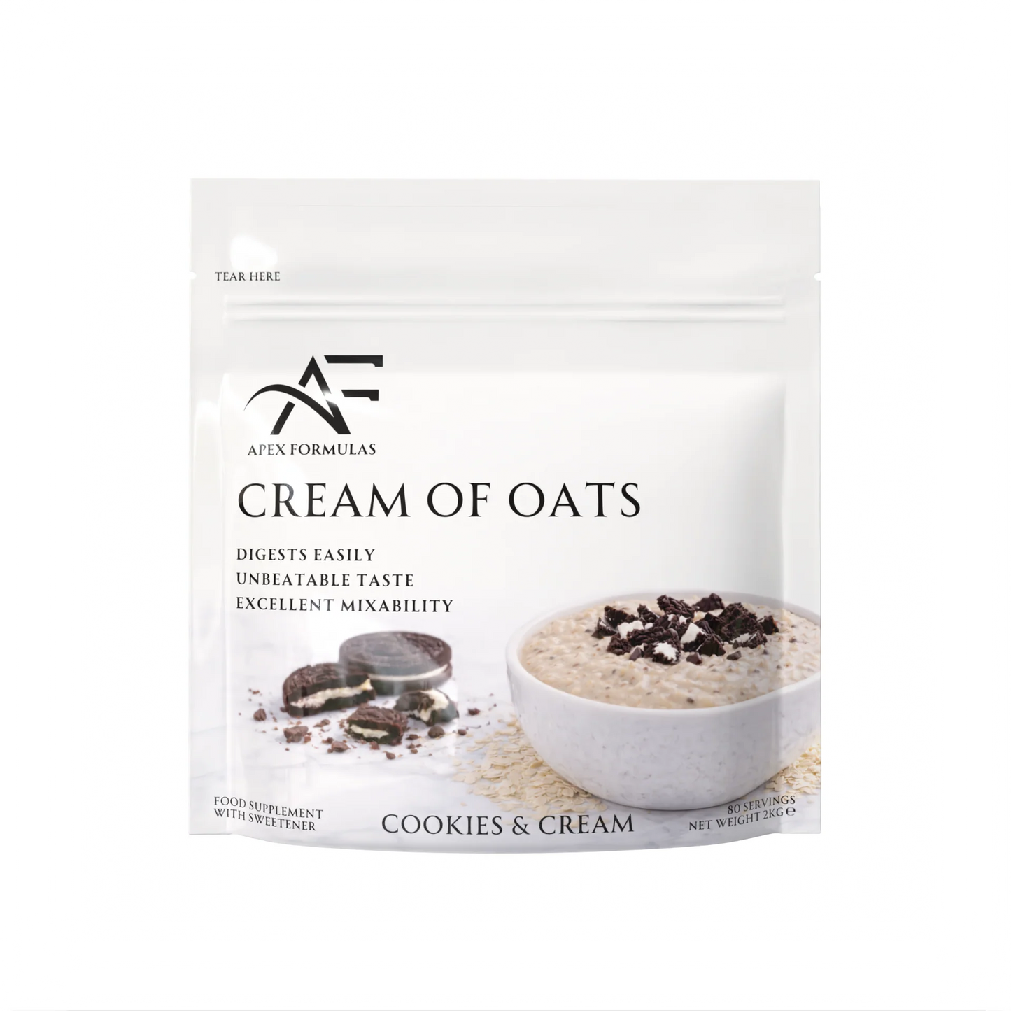 Cream of Rice fast digesting carbs Cookie & Cream Cyprus Nutrihacks