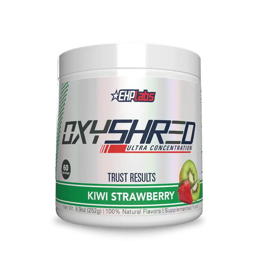 EHP Labs OxyShred Ultra Concentration Kiwi Strawberry supplement container