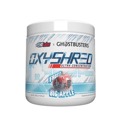 EHP Labs OxyShred Ultra Concentration Frosty Big Apple supplement container