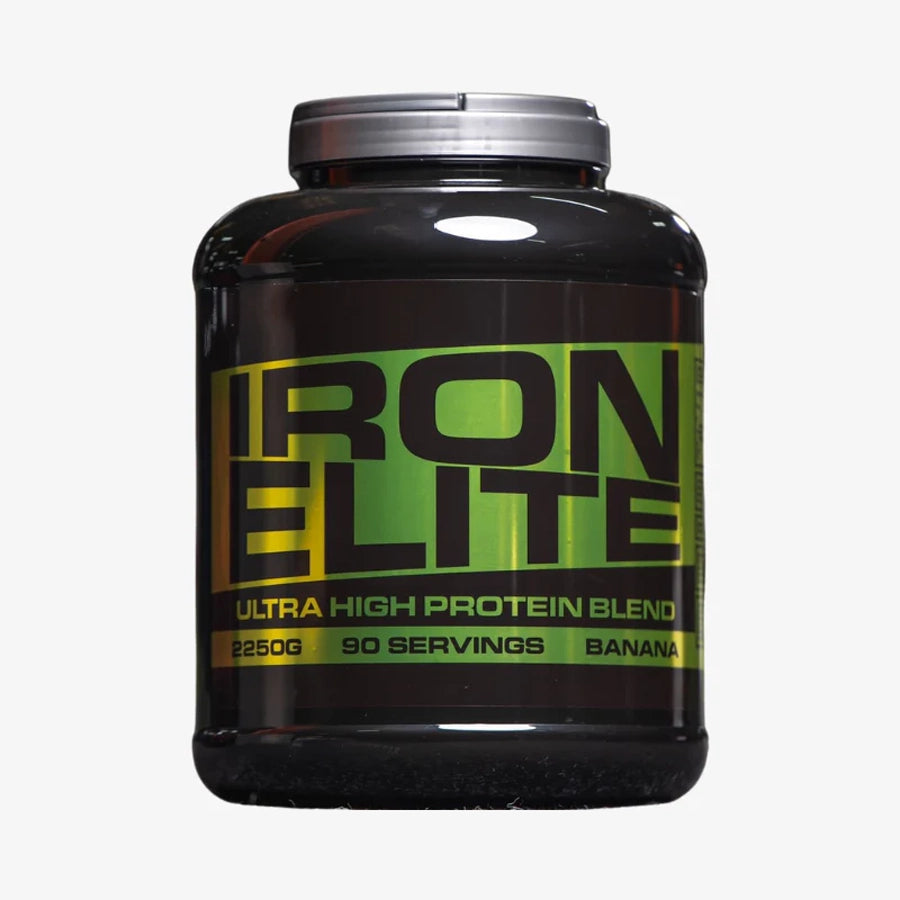 Iron Elite Ultra High Whey Protein Blend 2.25kg Banana