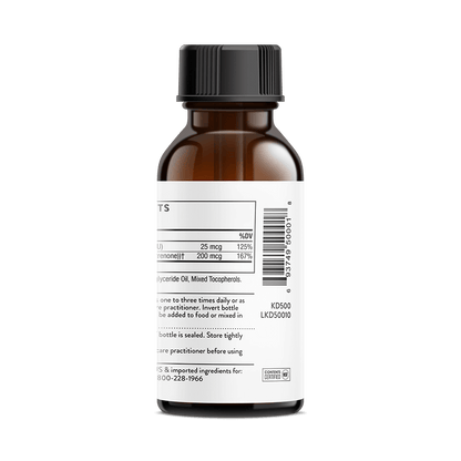 Thorne Vitamin D + K2 Liquid