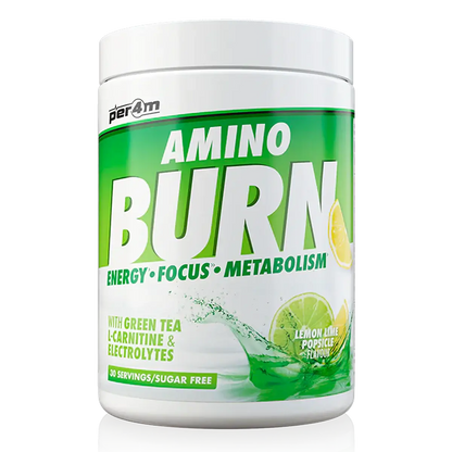 PER4M Amino Burn Lemon Lime Popsicle amino acid supplement