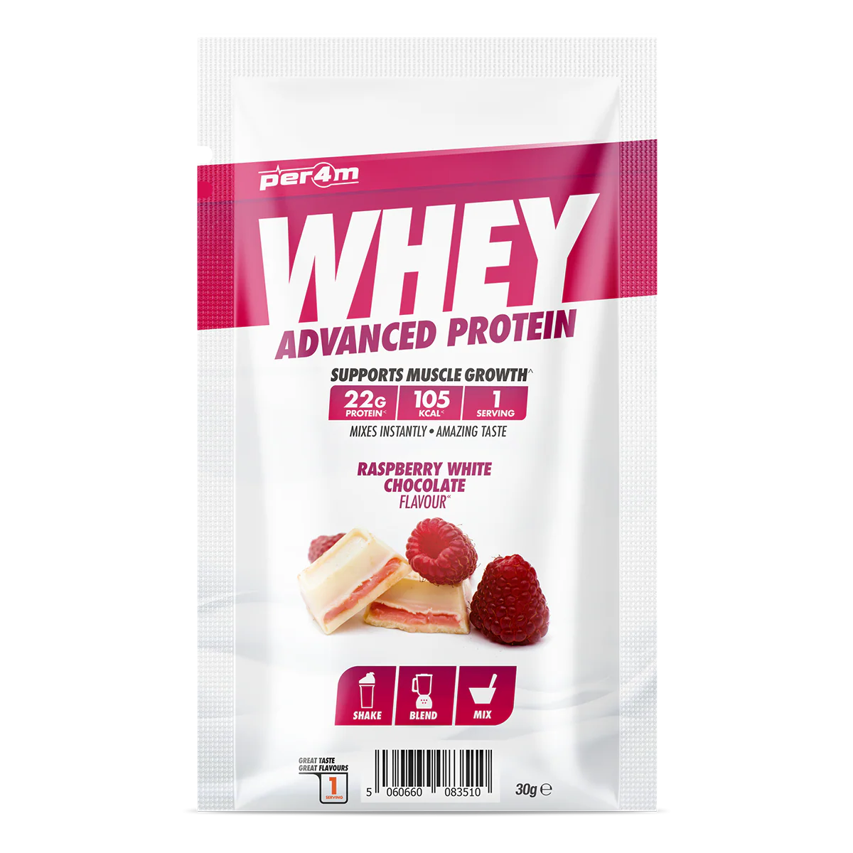 PER4M WHEY PROTEIN SACHETS