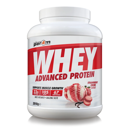 Per4m Whey Advanced Protein White  Strawberry Creme flavour