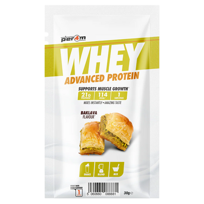 PER4M Whey Advanced Protein Baklava sample sachet 30g