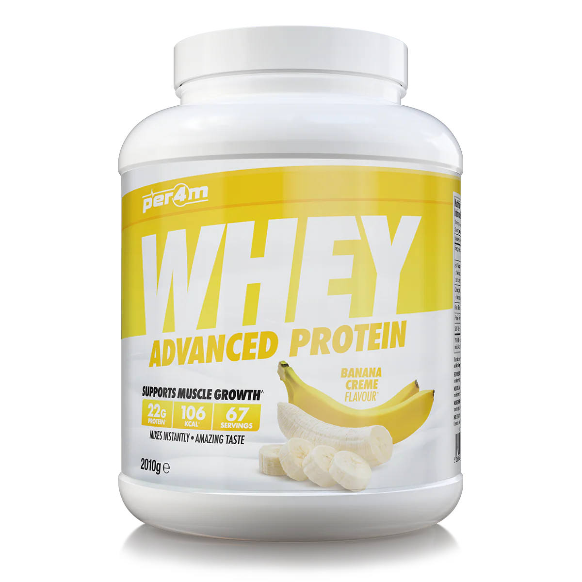 Per4m Whey Advanced Protein Banana Creme flavour