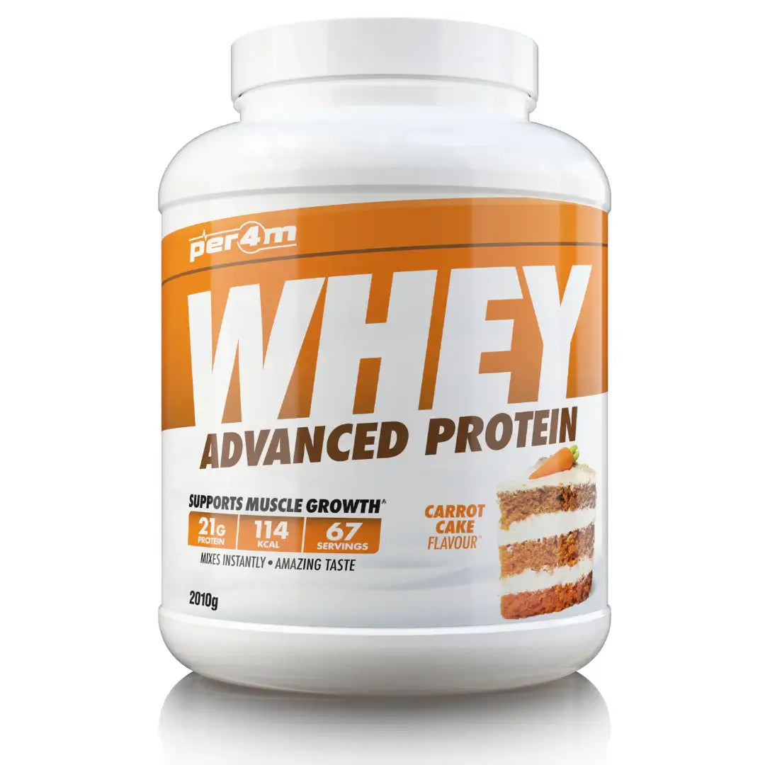 Per4m Whey Advanced Protein Carrot Cake flavour 