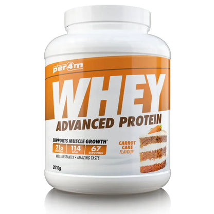 Per4m Whey Advanced Protein Carrot Cake flavour 