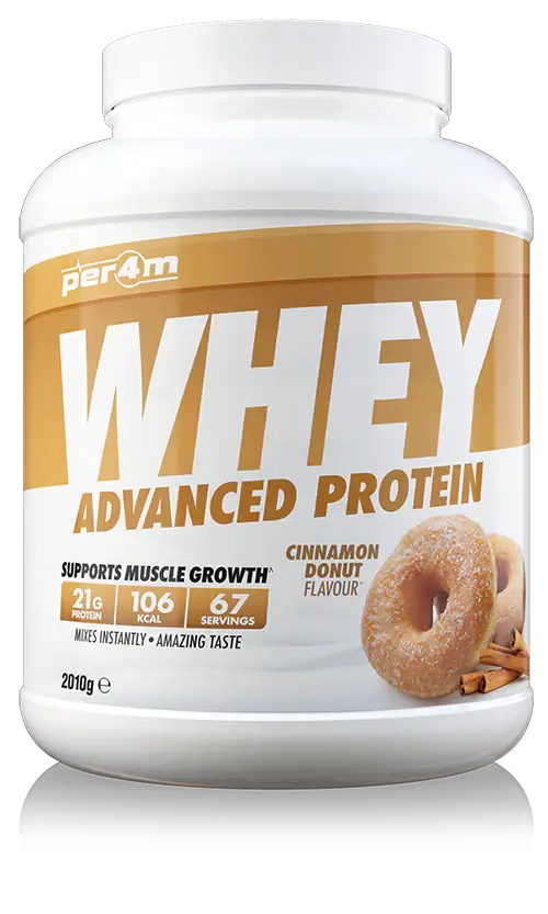 Per4m Whey Advanced Protein Cinnamon Donut flavour
