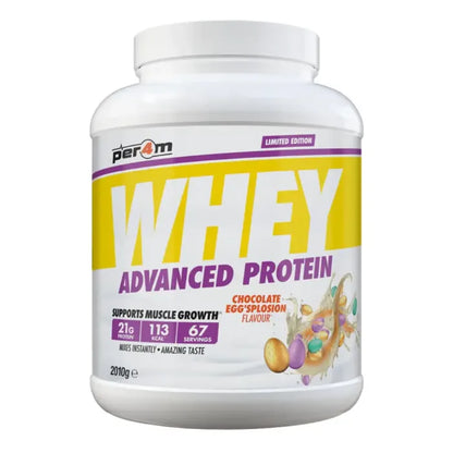 Per4m Whey Advanced Protein Chocolate Egg'splosion flavour