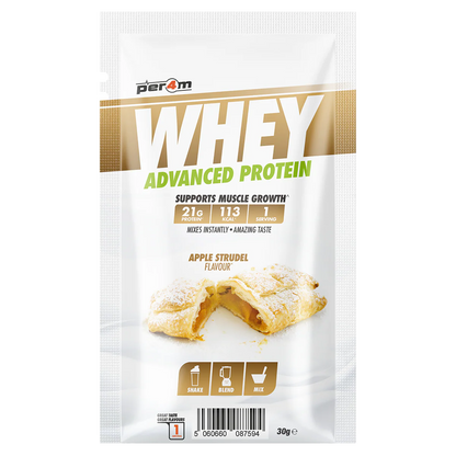 PER4M Whey Advanced Protein Apple Strudel sample sachet 30g