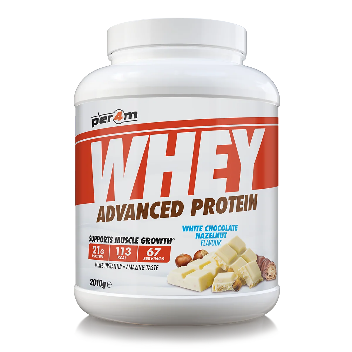 Per4m Whey Advanced Protein White  Chocolate  Hazelnut flavour