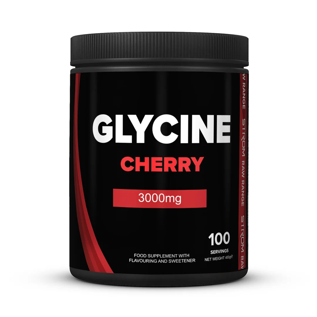 Strom L-Glycine 3000mg Cherry 100 Servings