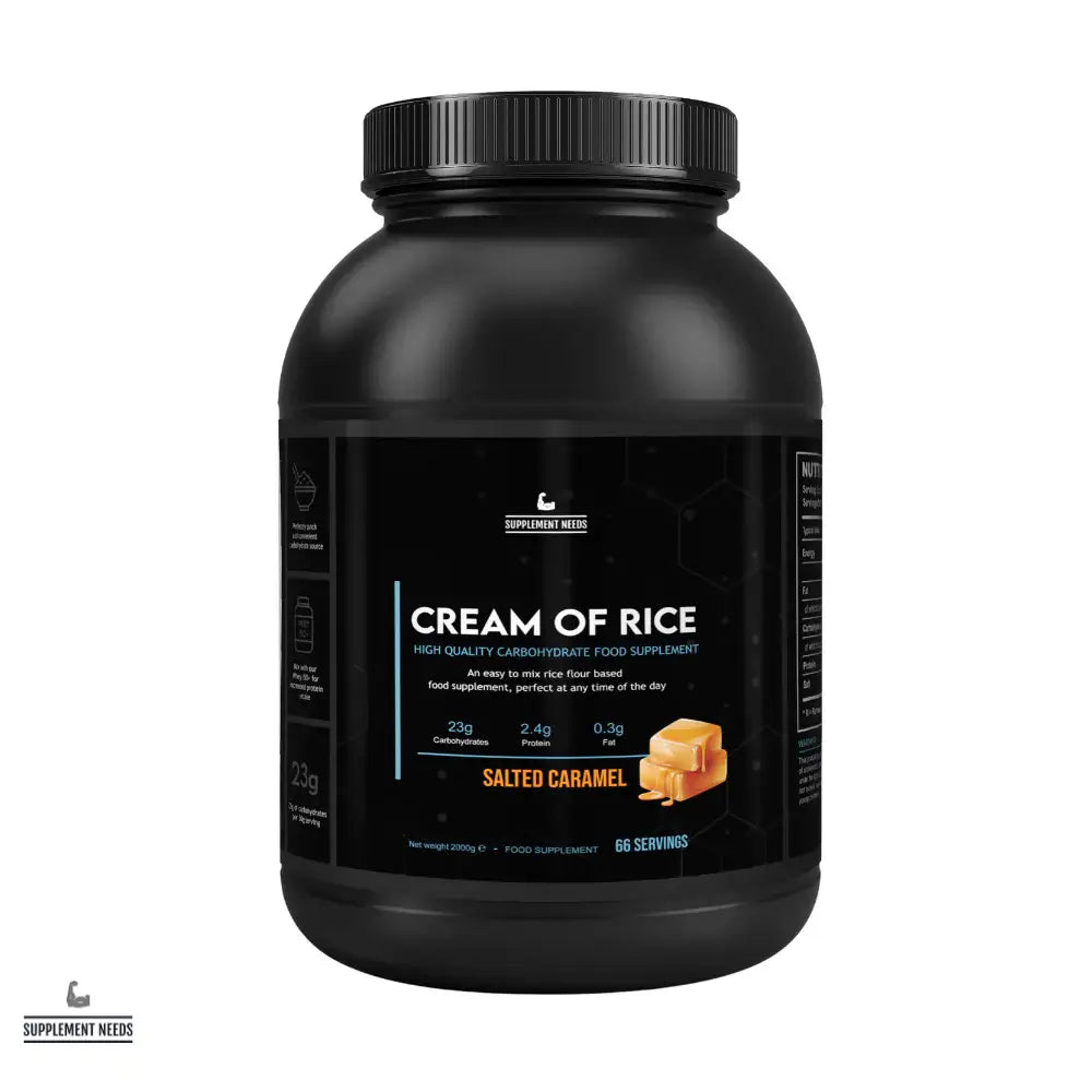 Supplement Needs Cream of Rice Salted Caramel flavour