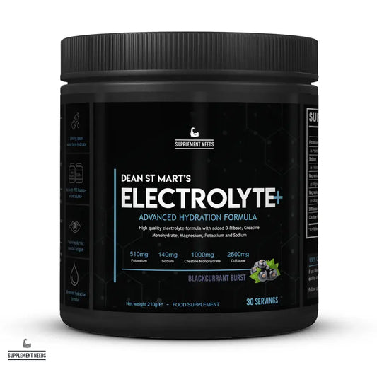 Supplement Needs Electrolyte Plus Blackcurrant Burst powder
