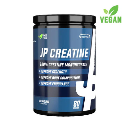 TBJP Creatine 300g container.