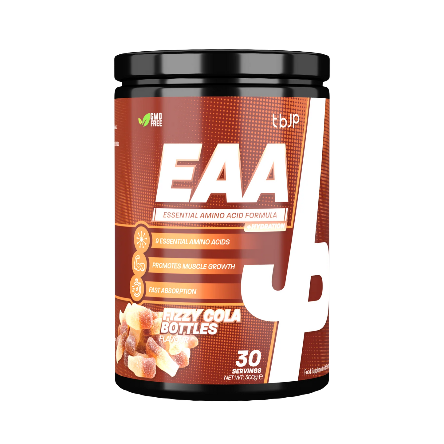 TBJP EAA Plus Hydration Fizzy Cola Bottles essential amino acid supplement