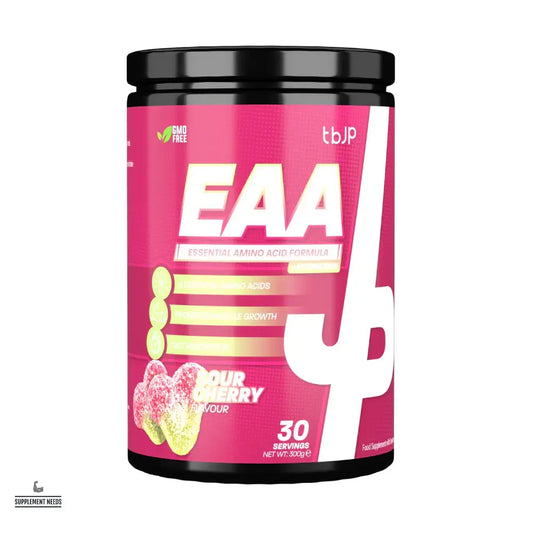 TBJP EAA Plus Hydration Sour Cherry essential amino acid supplement