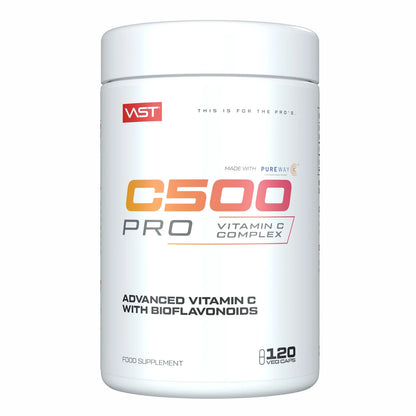 VAST C500 Pro Vitamin C Complex 120 Capsules – Advanced Vitamin C with Bioflavonoids