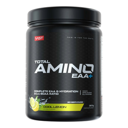 VAST Total Amino EAA 387g Cool Lemon intra workout amino drink
