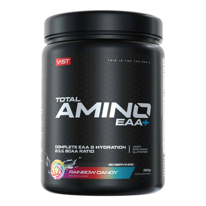 VAST Total Amino EAA 387g Rainbow Candy intra workout amino drink